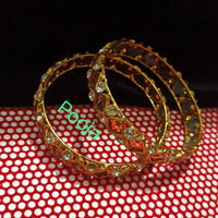 Pooja Bangles Austrian Stone Bangles Set