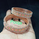 Pooja Bangles Austrian Stone Bangles Set