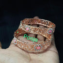 Pooja Bangles Austrian Stone Bangles Set