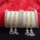Pooja Bangles Austrian Stone & Thread Bangles Set