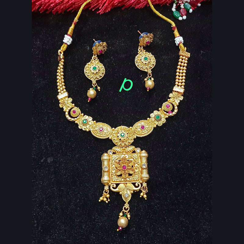 Pooja Bangles Kundan Stone Choker Necklace Set