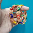 Pooja Bangles Gold Plated Bangles Set