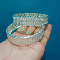 Pooja Bangles Silver Plated Bangles Kada Set