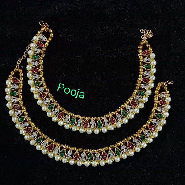 Pooja bangles Gold Plated Payal