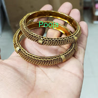Pooja Bangles Gold Plated Bangles
