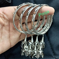 Pooja Bangles Silver Plated Bangles