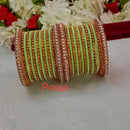 Pooja Bangles Gold Plated Thread Bangles Set