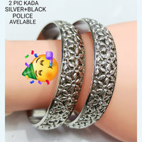 Pooja Bangles Oxidised Plated Bangles Set