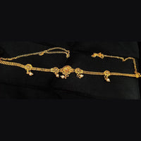 Pooja Bangles Gold Plated Pota Stone Kamarband