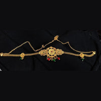 Pooja Bangles Gold Plated Pota Stone Kamarband