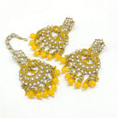 Pooja Bangles Earrings and Maang Tikka set