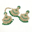 Pooja Bangles Earrings and Maang Tikka set