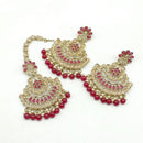 Pooja Bangles Earrings and Maang Tikka set