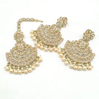 Pooja Bangles Earrings and Maang Tikka set