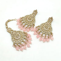 Pooja Bangles Earrings and Maang Tikka set