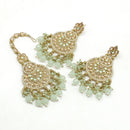 Pooja Bangles Earrings and Maang Tikka set