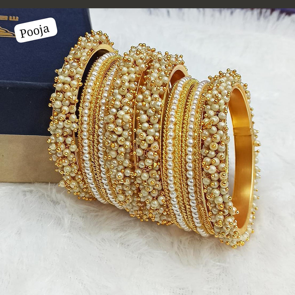 Pooja Bangles Gold Plated Bangles Set