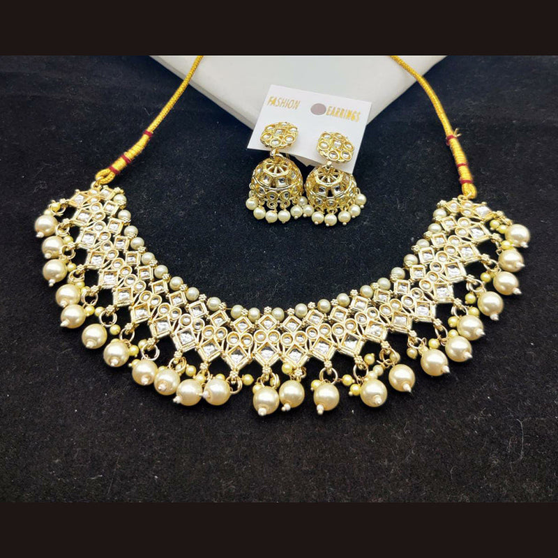 Pooja Bangles Gold Plated Necklace Set