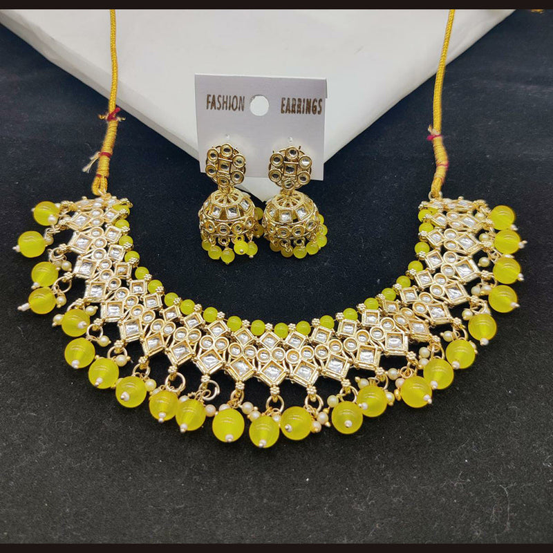 Pooja Bangles Gold Plated Necklace Set