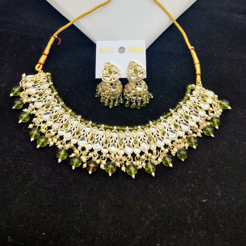 Pooja Bangles Gold Plated Necklace Set