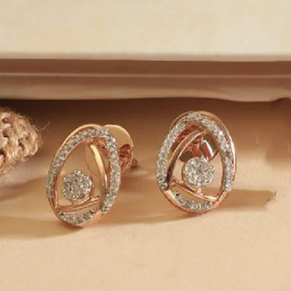 Pooja Bangles Gold Plated Stud Earrings