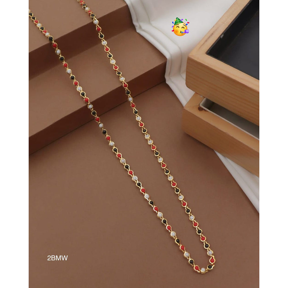 Pooja Bagles Gold Plated Necklace