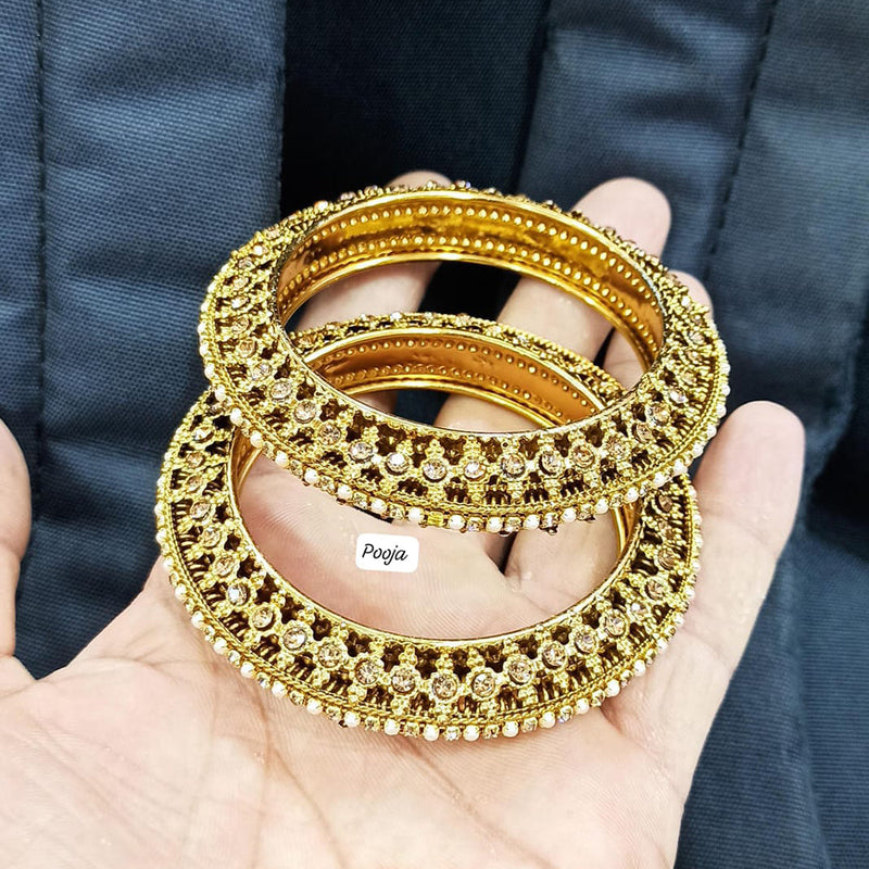 Pooja Bangles Gold Plated Bangles Set