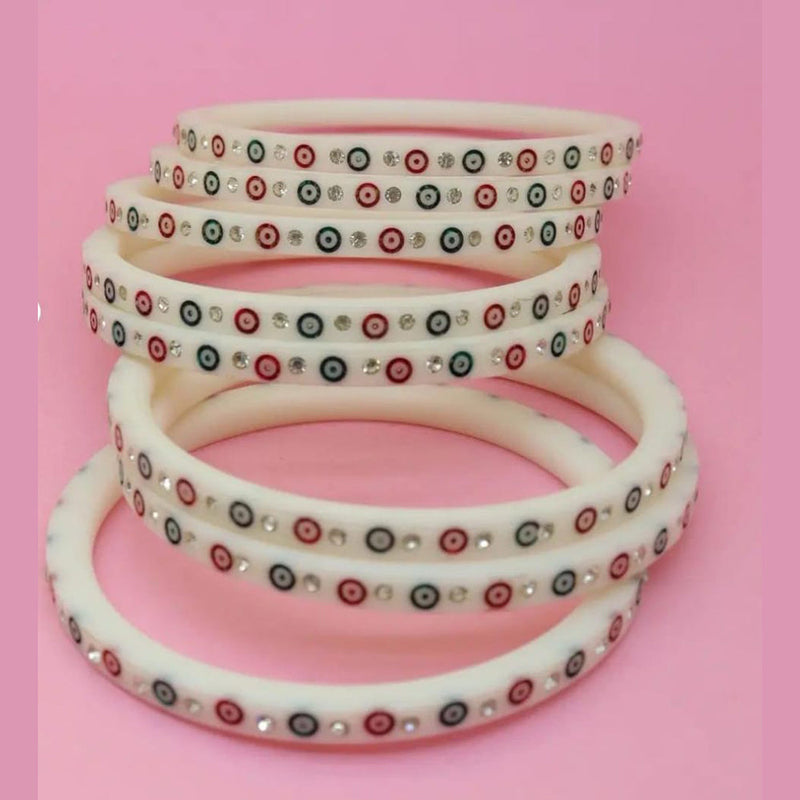 Pooja Bangles Acrylic Bangles Set