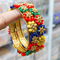 Pooja Bangles Gold Plated Bangles Set