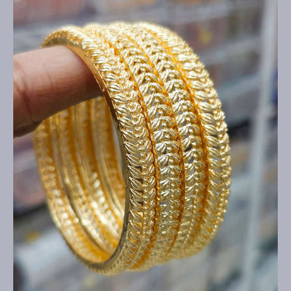 Pooja Bangles Gold  Plated Bangle Set