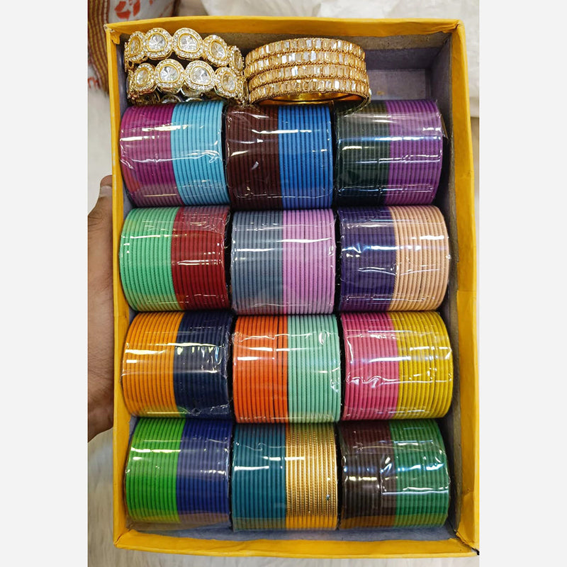 Pooja Bangles Matel Bangles Set