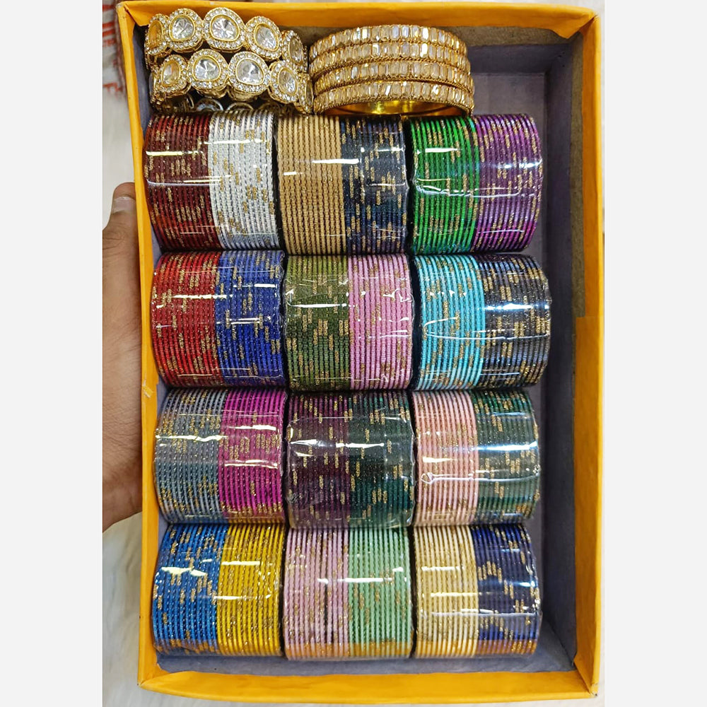 Pooja Bangles Matel Bangles Set