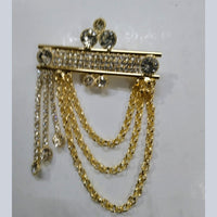 Arya Creation Gold Plated Brooch