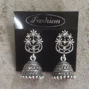 Tahura Oxidised Plated Jhumki Earrings