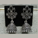 Tahura Oxidised Plated Jhumki Earrings