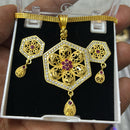 Pari Art Jewellery Forming Gold Pendant Set