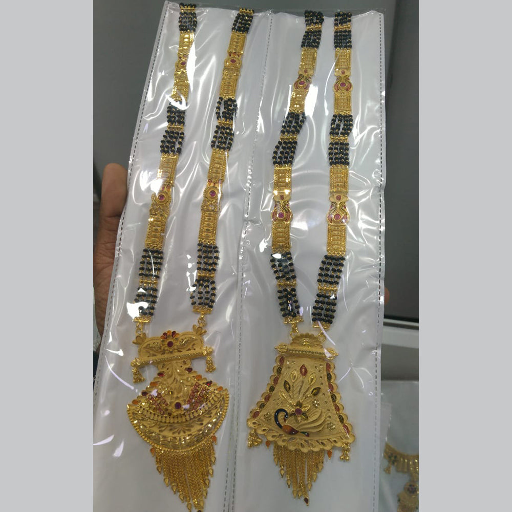 Pari Art Jewellery Forming Gold Mangalsutra (Assorted Design 1 Piece Only)