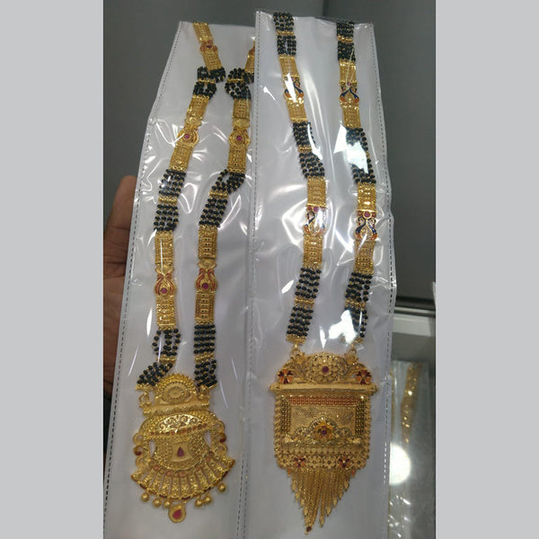 Pari Art Jewellery Forming Gold Mangalsutra (Assorted Design 1 Piece Only)