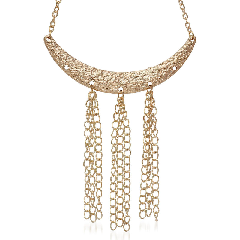Tip Top Fashions Gold Plated  Statement Necklace - 1105417