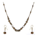 Urthn Beads Gold Plated Necklace Set - 1106103