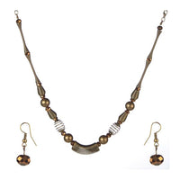 Urthn Beads Gold Plated Necklace Set - 1106103
