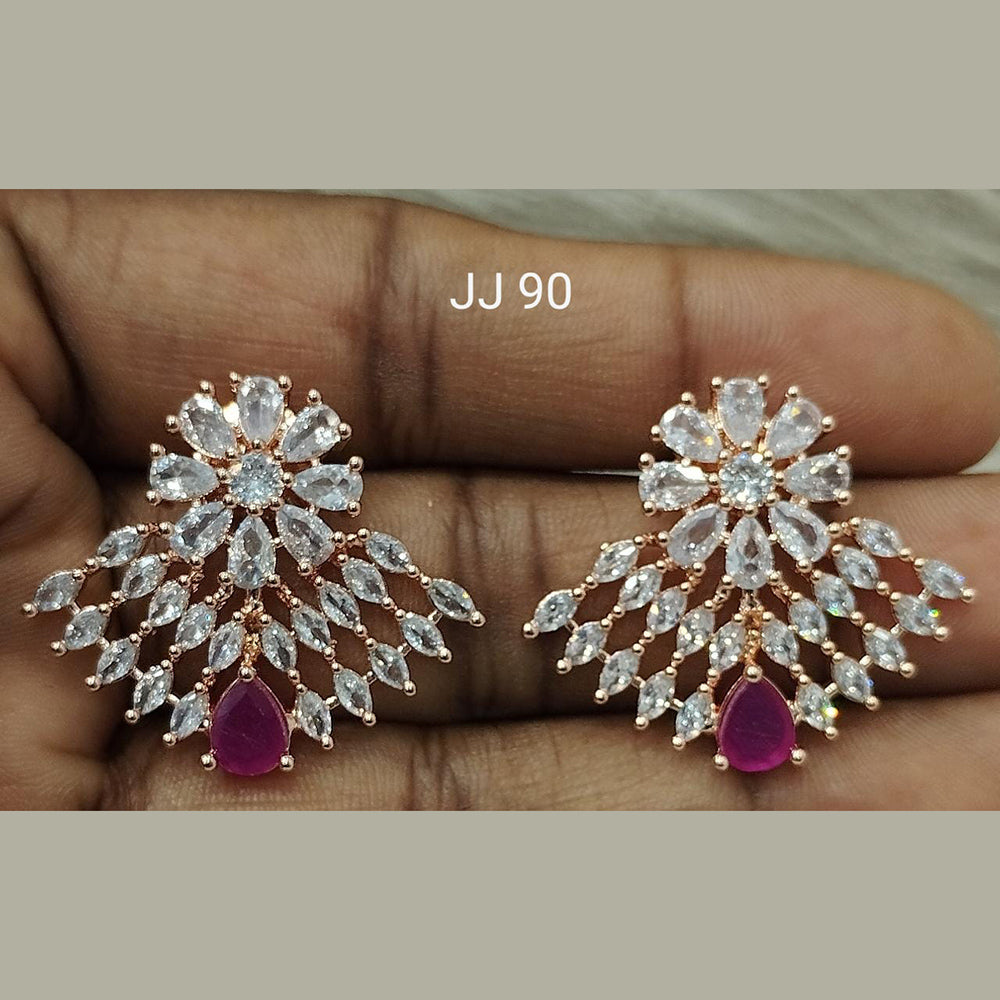 Jain Jewellers Ad Stone Dangler Earrings