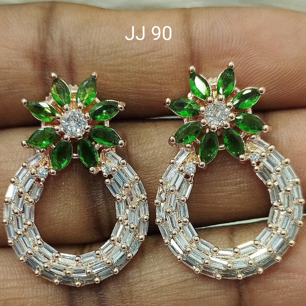 Jain Jewellers Ad Stone Dangler Earrings