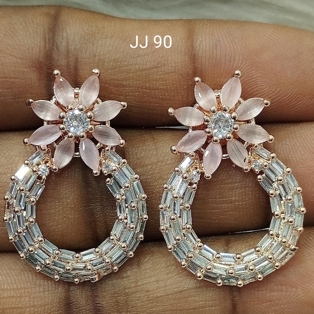 Jain Jewellers Ad Stone Dangler Earrings