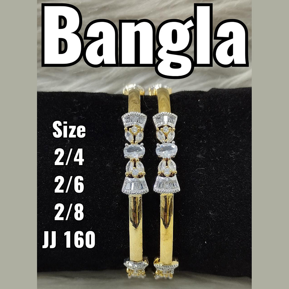 Jain Jewellers AD Stone Bangle Set
