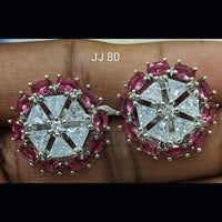 Jain Jewellers Ad Stone Dangler Earrings- 11061732