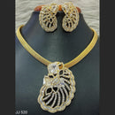 Jain Jewellers American Diamond Necklace Set - 11061773