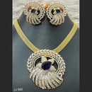 Jain Jewellers American Diamond Necklace Set - 11061775