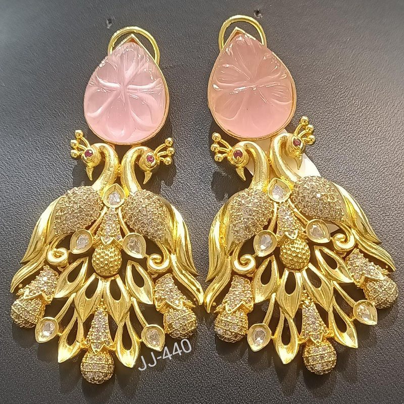 Jain Jewellers Ad Stone Dangler Earrings