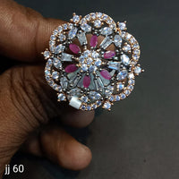 Jain Jewellers Ad Stone Adjustable Ring